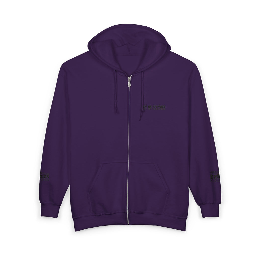'CUT UP CULTURE' 1st edition Zip Up Jacket