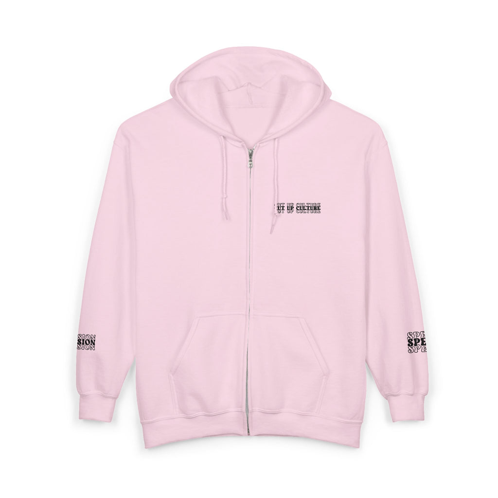 'CUT UP CULTURE' 1st edition Zip Up Jacket