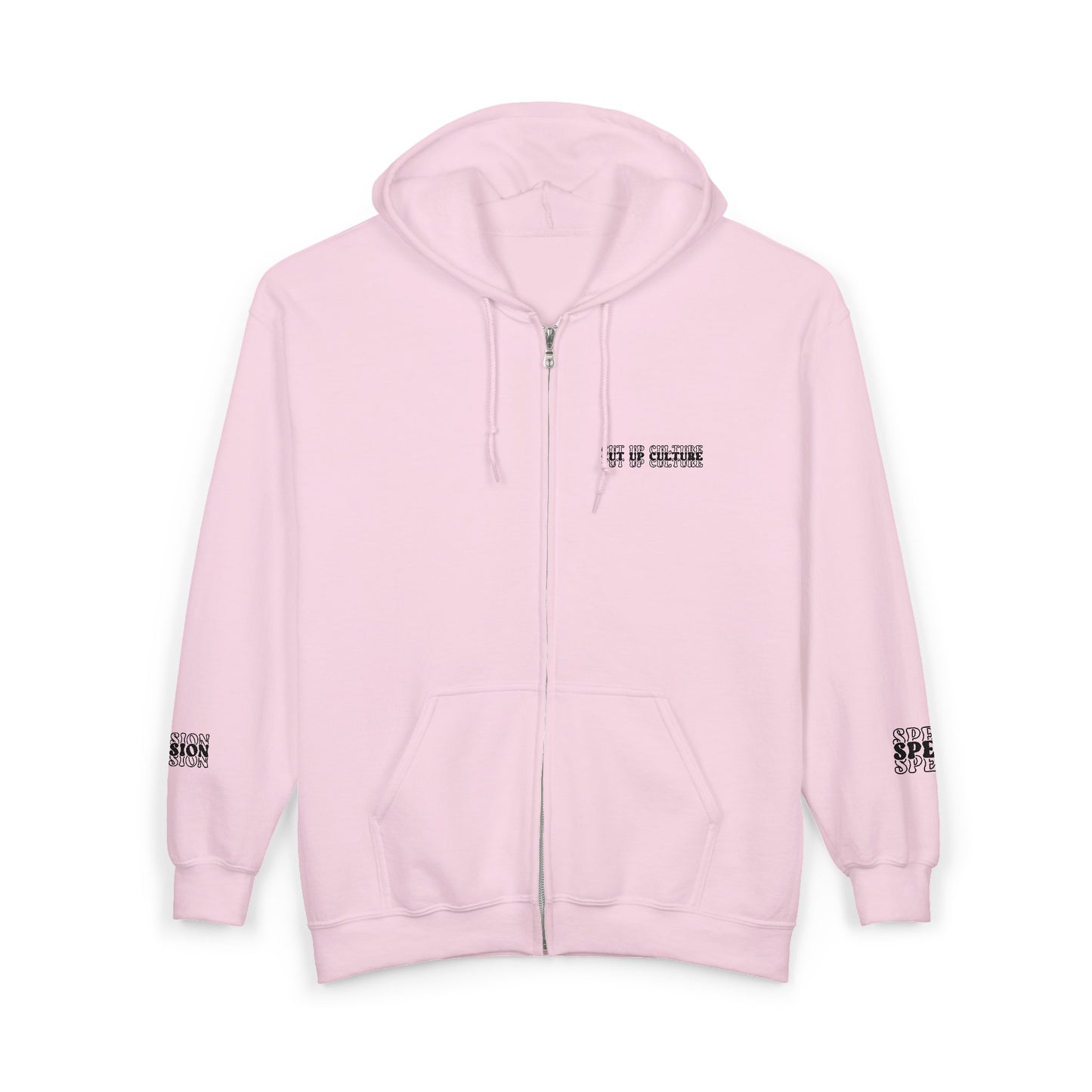 'CUT UP CULTURE' 1st edition Zip Up Jacket