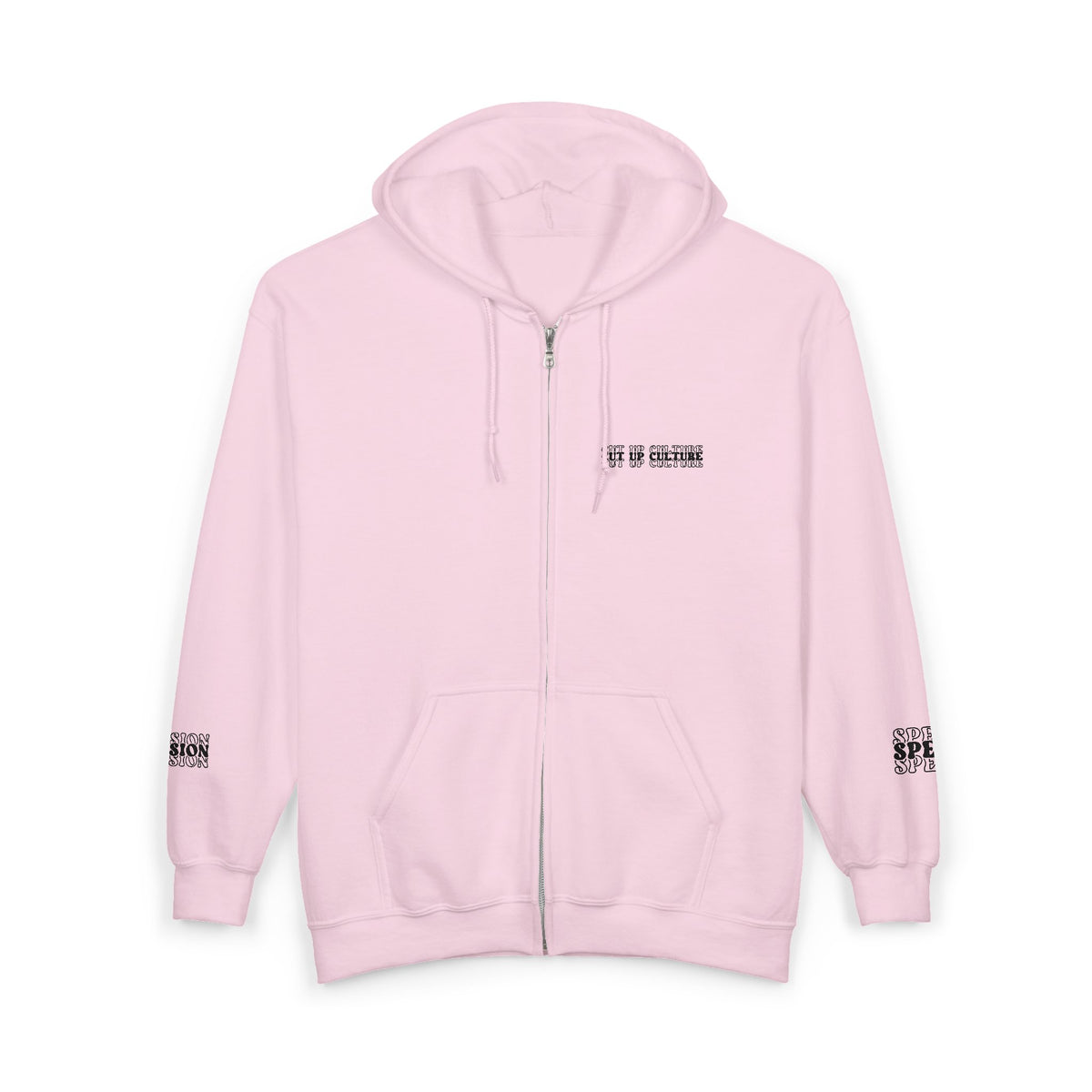 'CUT UP CULTURE' 1st edition Zip Up Jacket