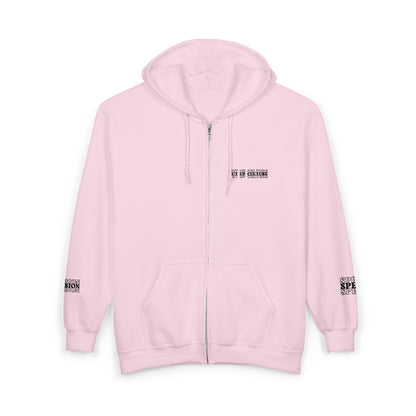 'CUT UP CULTURE' 1st edition Zip Up Jacket