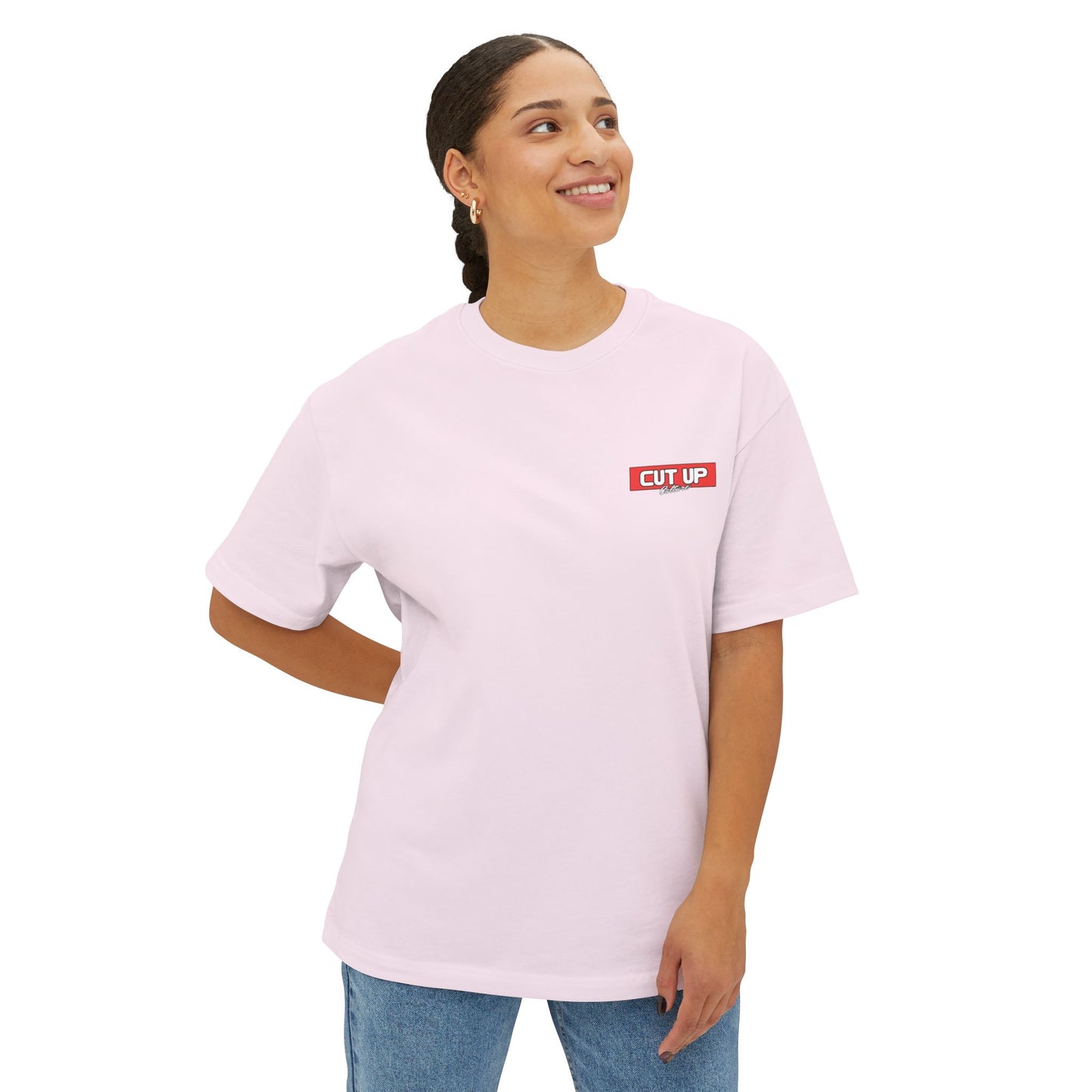 Cut Up Culture RACE Oversized Boxy Tee