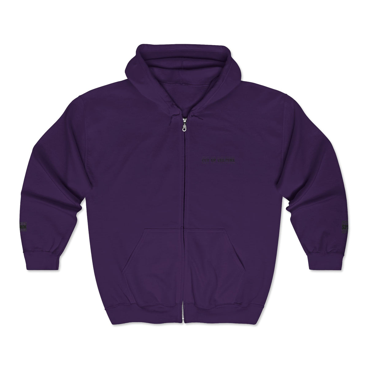 'CUT UP CULTURE' 1st edition Zip Up Jacket