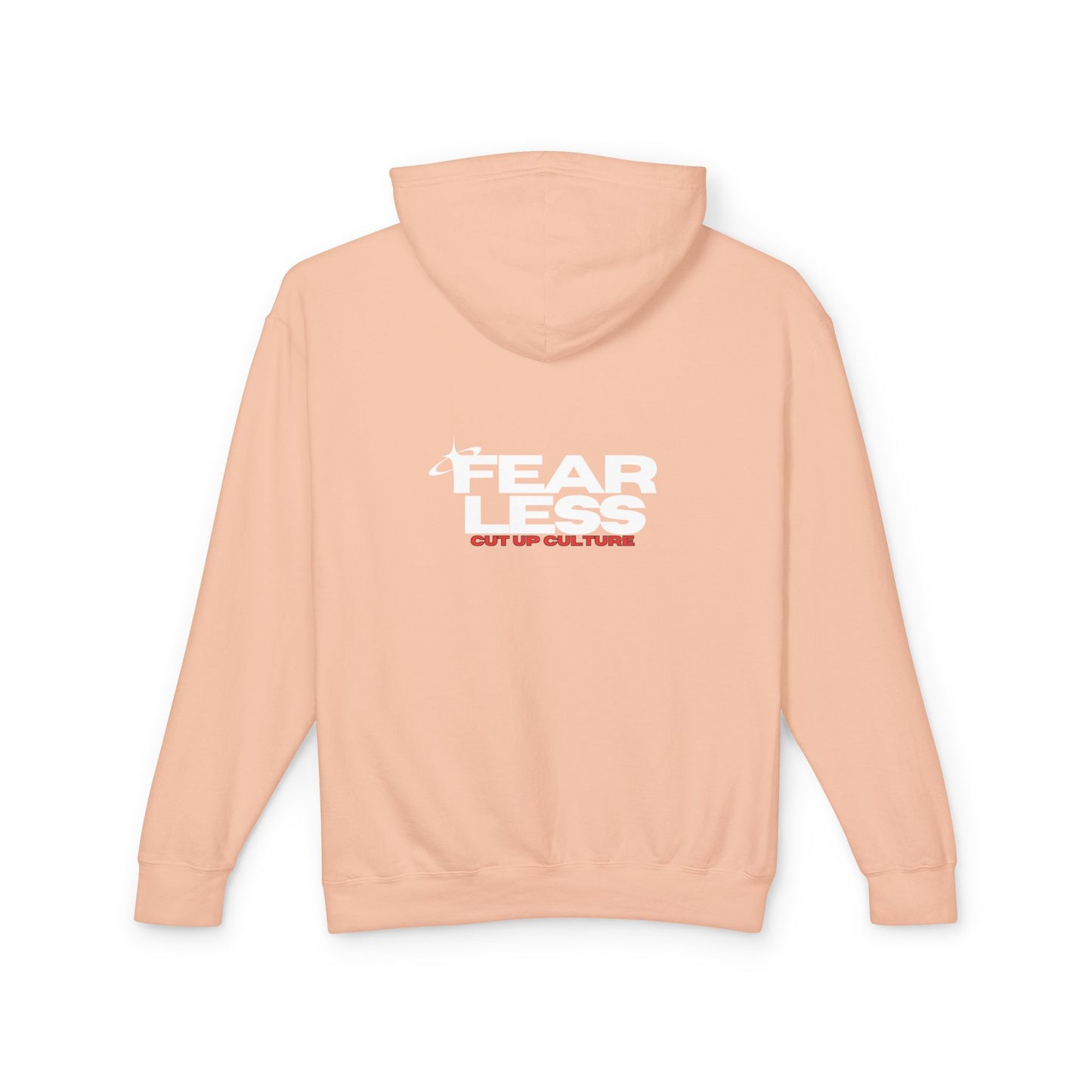 Cut Up Culture/‘Fearless’ lightweight hoodie