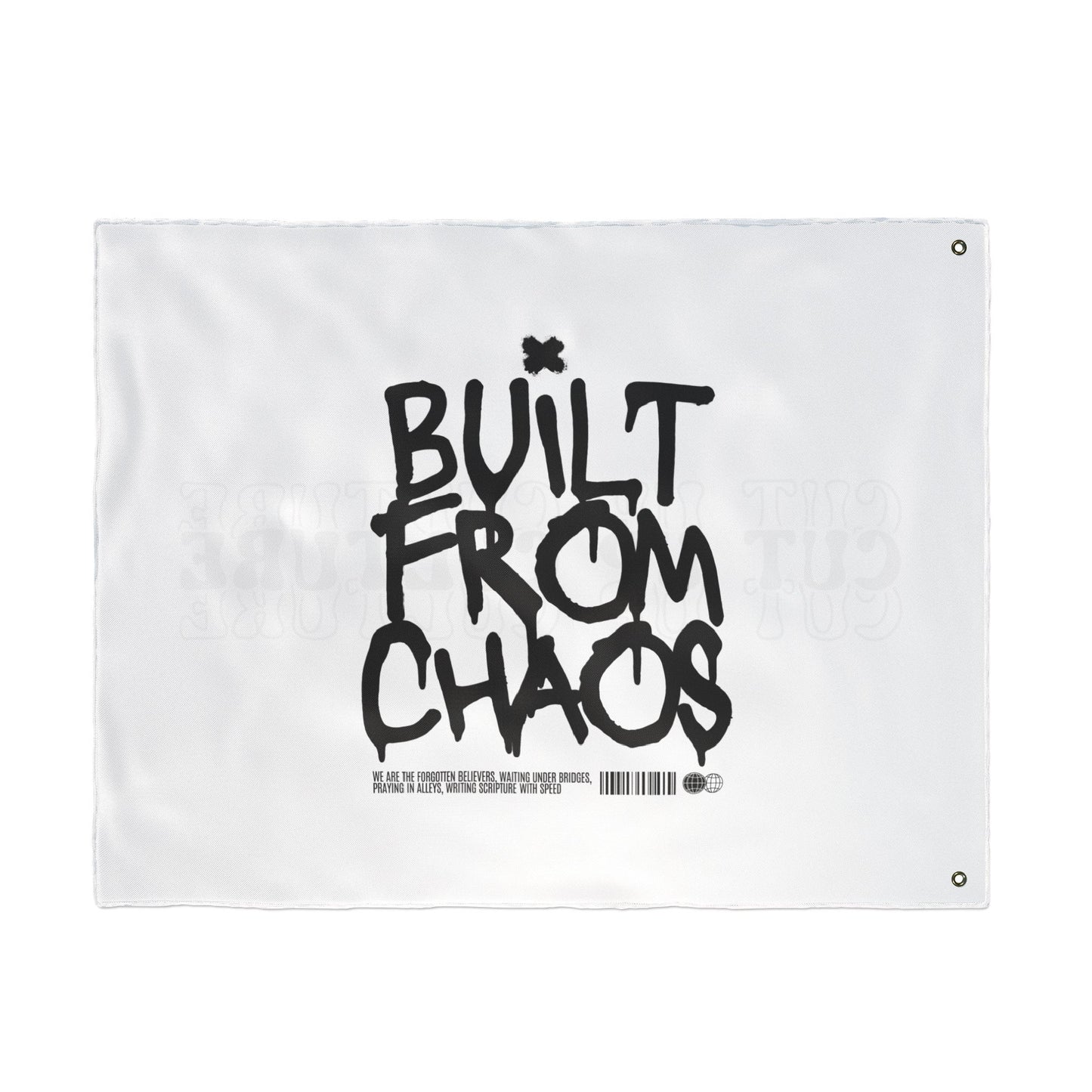 "Built From Chaos" / "Cut Up Culture" 1st edition Banner