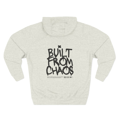 Built From Chaos Hoodie — Cut Up Culture 1st Edition Fleece Pullover