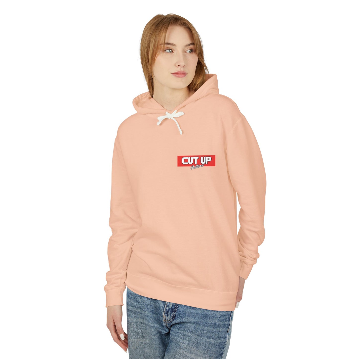 Cut Up Culture/‘Fearless’ lightweight hoodie