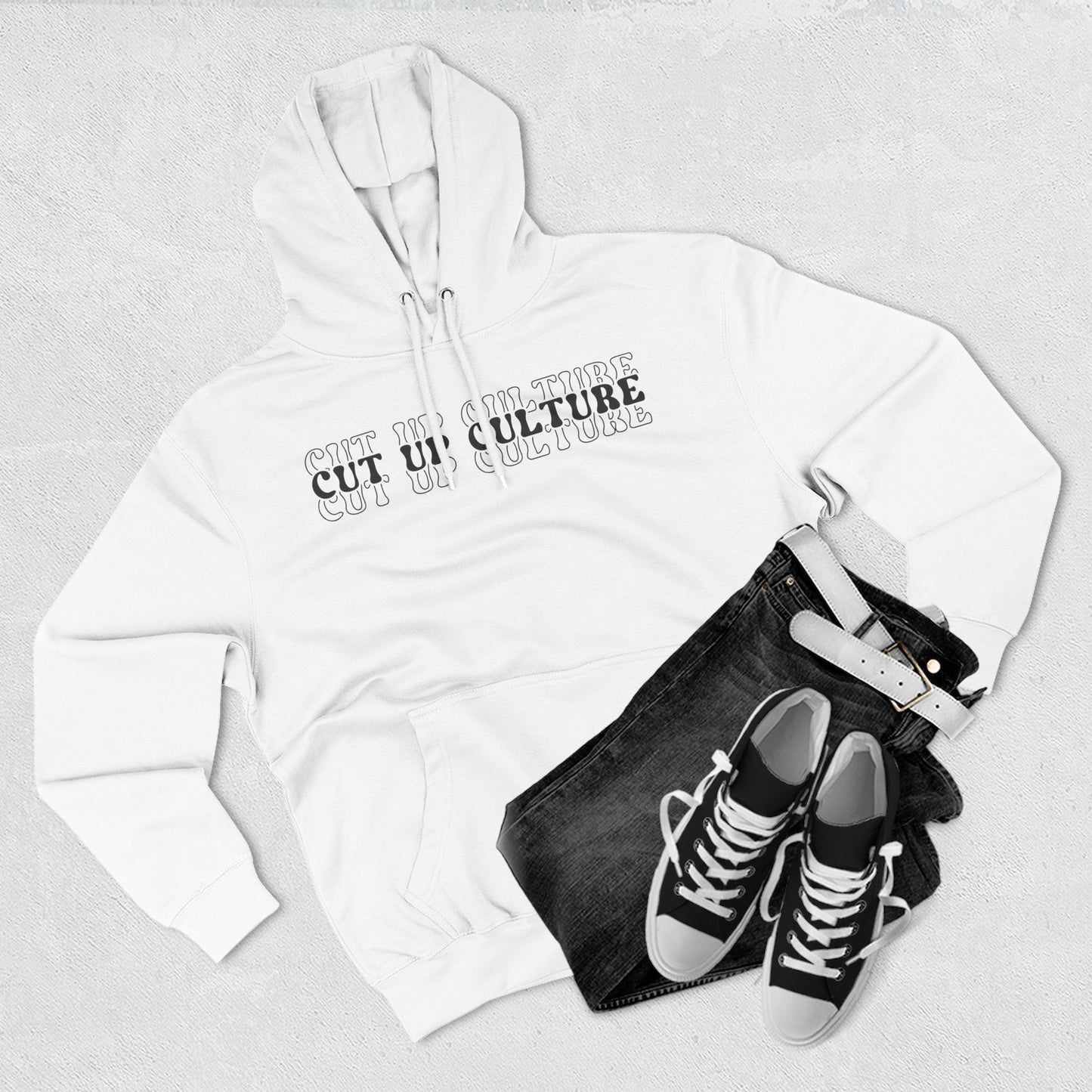 Built From Chaos Hoodie — Cut Up Culture 1st Edition Fleece Pullover