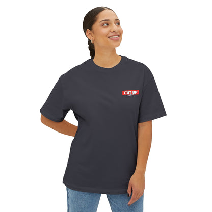Cut Up Culture RACE Oversized Boxy Tee