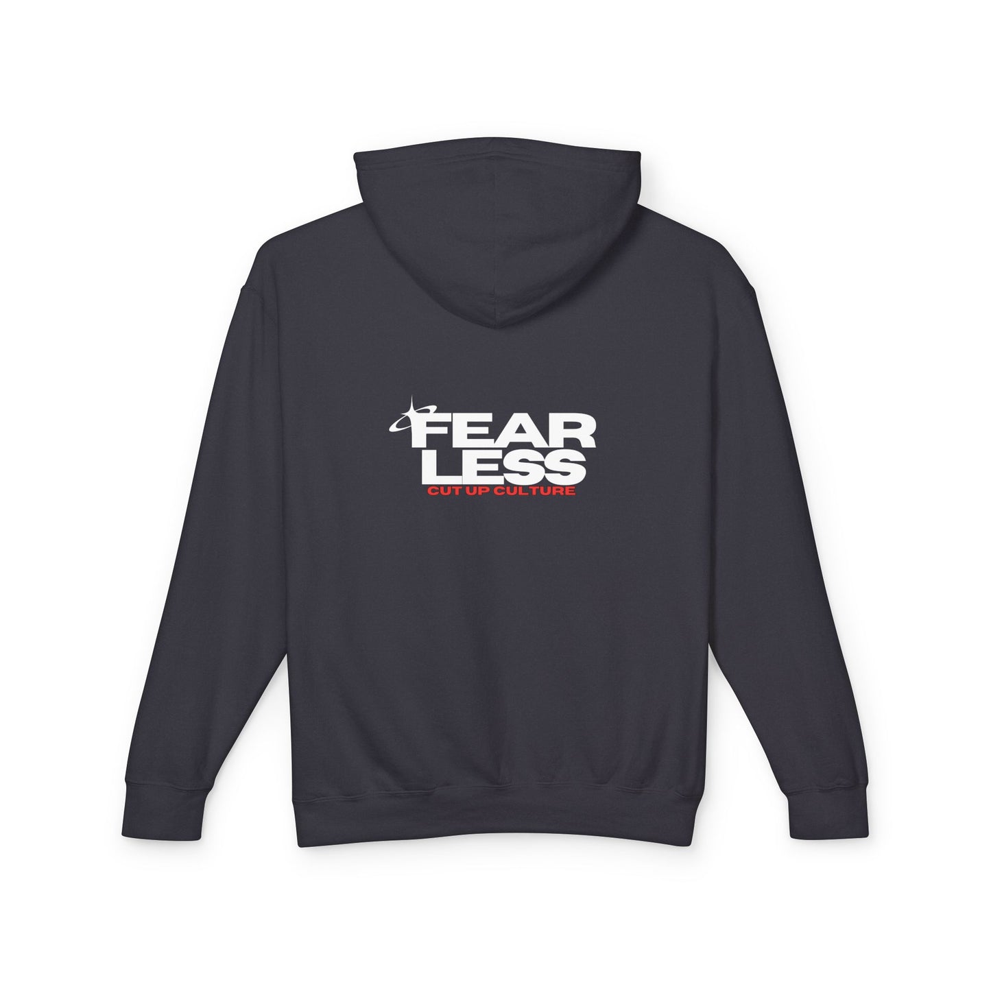 Cut Up Culture/‘Fearless’ lightweight hoodie