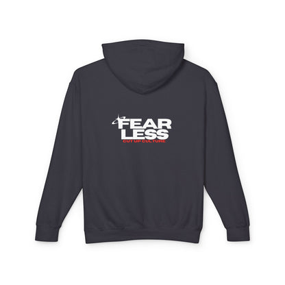 Cut Up Culture/‘Fearless’ lightweight hoodie